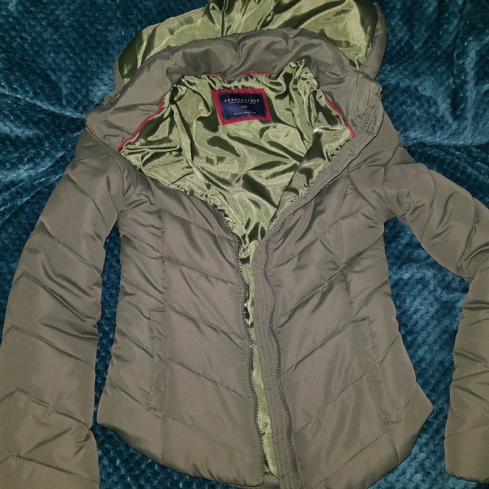 Olive Green Aéropostale jacket